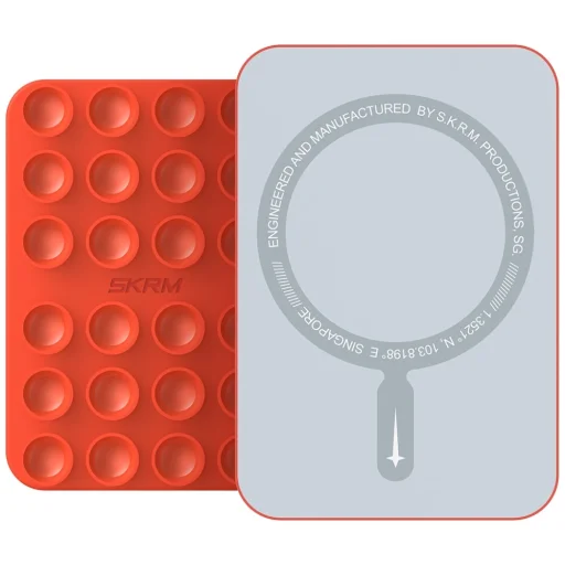 Univerzális Skinarma Stax MagSafe telefontartó narancssárga - 2