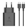 JELLICO fali töltő EU45 GaN PD 45W 1xUSB-C + kábel USB-C - USB-C Fekete, thumbnail
