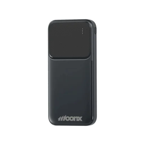 MOONX power bank MP01 2A 10W 2xUSB 10000mAh fekete - 1