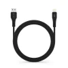 Apple FORCELL F-ENERGY C343 kábel USB A - Lightning 2,4A 12W Szilikon 1 m fekete thumbnail