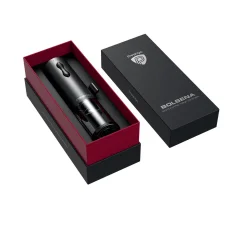 Prestigio PWO101BK Bolsena dugóhúzó készlet, fóliavágó, levegőztető, vákuumos dugó, 500 mAh beépített akkumulátor