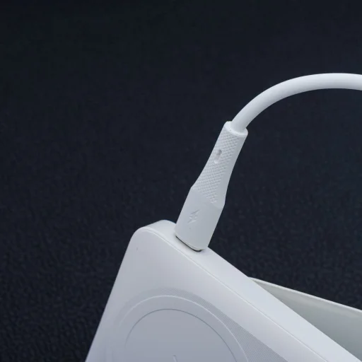 FORCELL F-ENERGY C341 kábel USB A - Micro USB QC3.0 2,4A 18W Szilikon 1 m fehér - 5