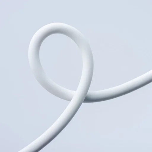 FORCELL F-ENERGY C341 kábel USB A - Micro USB QC3.0 2,4A 18W Szilikon 1 m fehér - 6