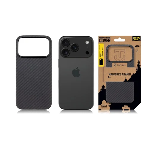 Apple iPhone 17 Pro Fekete Tactical MagForce Aramid tok - 4