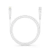 FORCELL F-ENERGY C346 Type C - Lightning kábel 3A 27W Szilikon 1 m fehér thumbnail