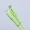 FORCELL F-ENERGY C346 Type C - Lightning kábel 3A 27W Szilikon 1 m zöld thumbnail