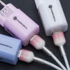 Apple Forcell F-ENERGY C353 kábel USB A-ról Lightning-re 2,4A 12W Színátmenetes 1 m fehér thumbnail