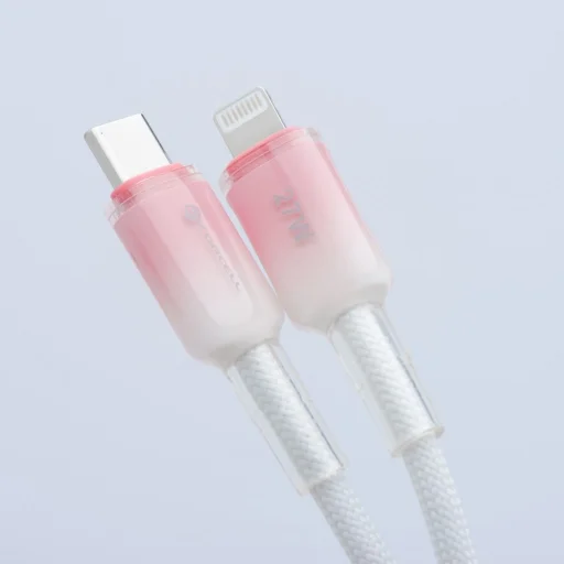 Apple FORCELL F-ENERGY C356 kábel Type C to Lightning PD 3A 27W Gradiens 1 m fehér - 4