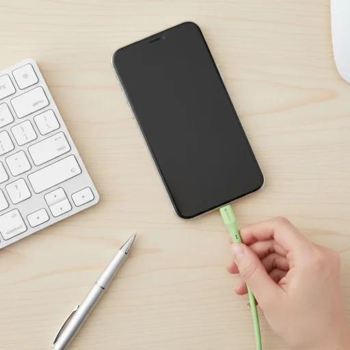 FORCELL F-ENERGY C344 Type-C kábel Type C - Type C QC4.0 PD 3A 60W Szilikon 1 m zöld - 11