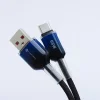 FORCELL F-ENERGY C352 USB A - Type C kábel QC4.0 3A 66W Színátmenetes 1 m fekete thumbnail