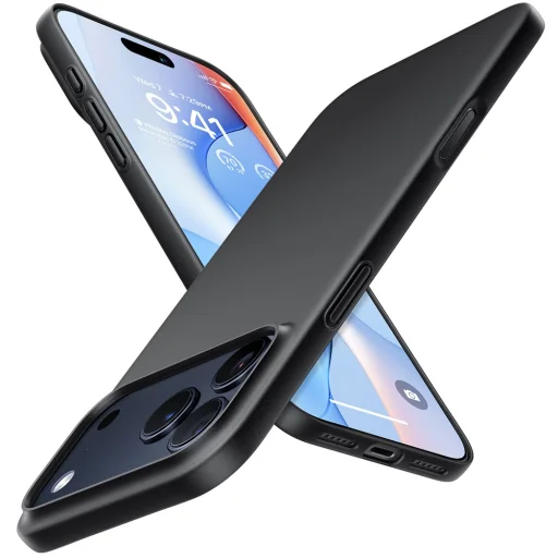 iPhone 17 Pro Torras SlimFit MagSafe Series - Fekete tok - 1