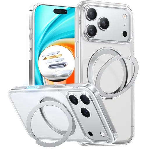 iPhone 17 Pro Clear Torras Ostand Pro MagSafe Series tok - 1