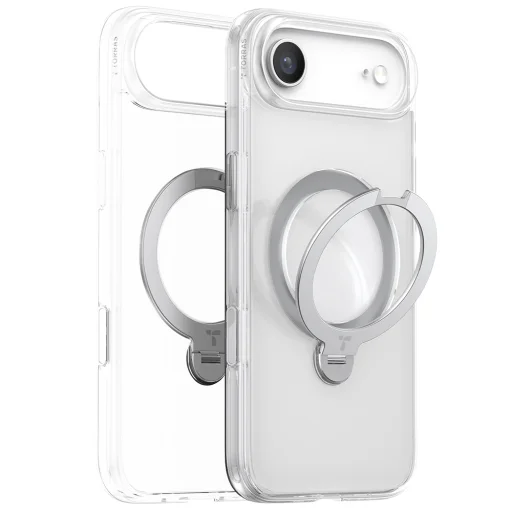 iPhone 17 Air Torras Ostand Spin MagSafe Series - Átlátszó tok - 1