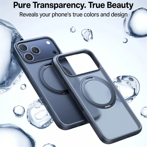 iPhone 17 Torras Ostand Pro MagSafe Series - Fekete tok - 4