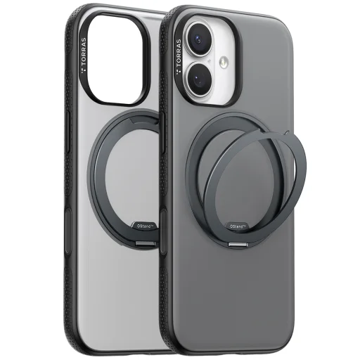 iPhone 17 Fekete Torras - Ostand R Fitness Series tok - 1