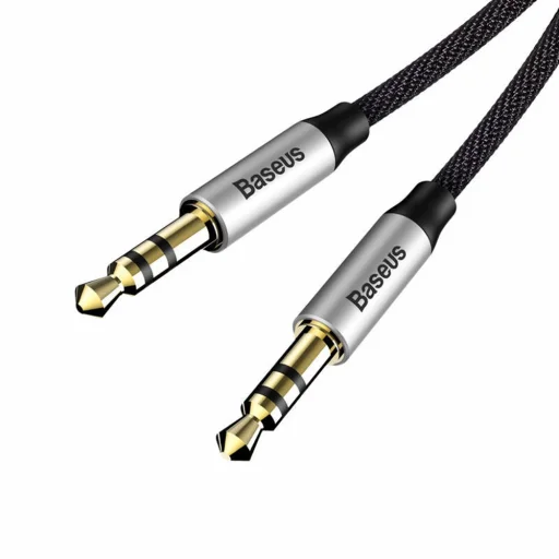 Jack to Jack Baseus Audio Cable M30 (A10329800117-Z1/CAM30-BS1), 1,5m - Fekete - 2