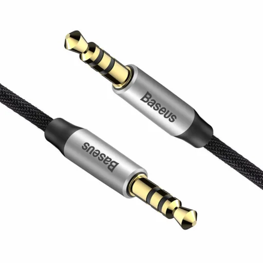 Jack to Jack Baseus Audio Cable M30 (A10329800117-Z1/CAM30-BS1), 1,5m - Fekete - 3