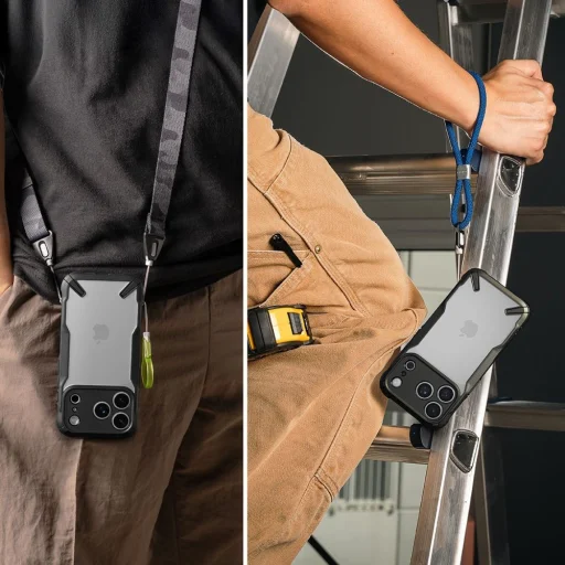 iPhone 17 Pro Max Ringke Fusion X fekete tok - 7