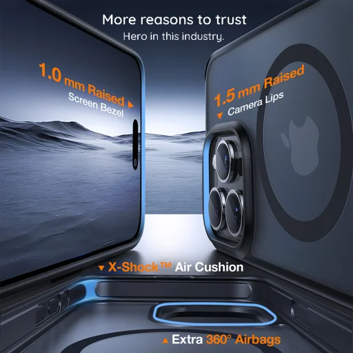 iPhone 17 Pro Max Torras Pstand Black tok - 4