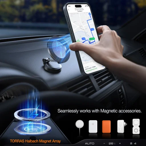 iPhone 17 Pro Max Torras Pstand Black tok - 5