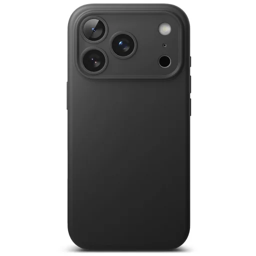 iPhone 17 Pro Max Ringke Szilikon Mágneses Magsafe Fekete tok - 4