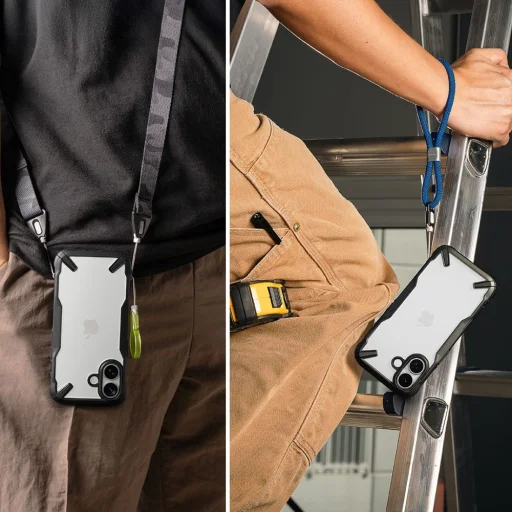 iPhone 17 Ringke Fusion X Fekete tok - 7