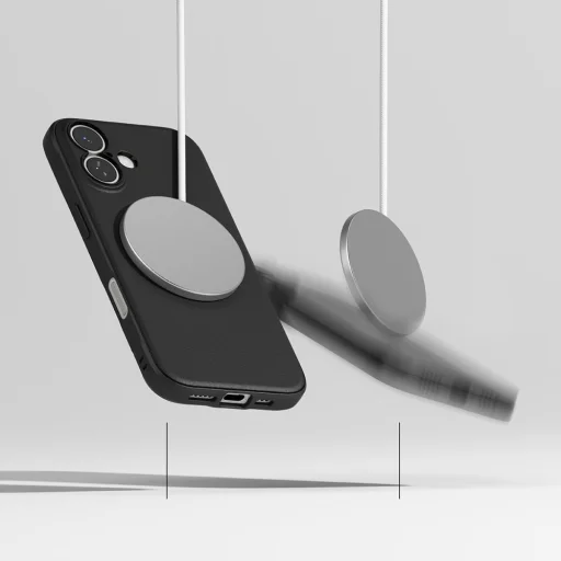 iPhone 17 Ringke Onyx Mágneses Magsafe fekete tok - 6