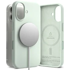 iPhone 17 Ringke Szilikon Mágneses Magsafe Soft Mint tok