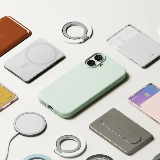 iPhone 17 Ringke Szilikon Mágneses Magsafe Soft Mint tok - 9