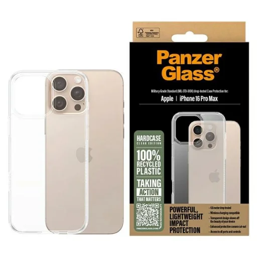 iPhone 16 Pro Max PanzerGlass HardCase átlátszó tok - 1