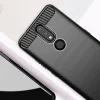 Carbon tok rugalmas TPU tok Nokia 2.4 fekete thumbnail