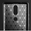 Carbon tok rugalmas TPU tok Nokia 2.4 fekete thumbnail