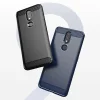 Carbon tok rugalmas TPU tok Nokia 2.4 fekete thumbnail