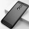 Carbon tok rugalmas TPU tok Nokia 2.4 fekete thumbnail