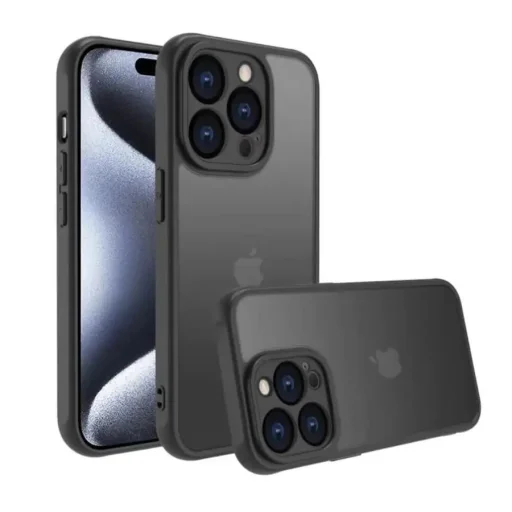 Samsung Galaxy A55 5G Matt tok Fekete - 3