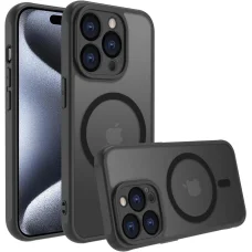 iPhone 16e Panzer Matt Tok MagS Fekete tok