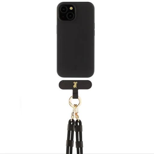 iPhone 15 6.1" MagSafe fekete tok JE 2in1 (Just Elegance) - 2