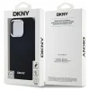 iPhone 14 Pro DKNY DKHMP14LPSCMCLK fekete keménytok Plain Logo MagSafe tok thumbnail