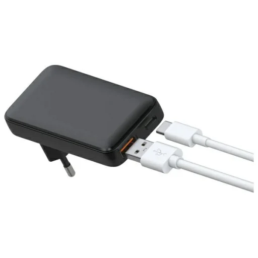 Beline Töltő 1x USB-C + 1x USB 65W fekete (csak fej) PD 3.0 + QC 3.0 - 3