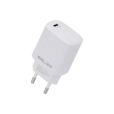 Beline Töltő 1x USB-C 20W fehér (csak fej) PD 3.0 BLNCW20