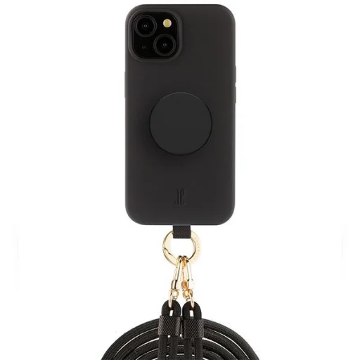 iPhone 15 3in1 PopGrip tok fekete JE 30484 (Just Elegance) - 1