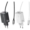 USAMS JC Series CC266 65W GaN Gyors Töltő 2xUSB-C 1xUSB-A Fehér thumbnail