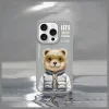 iPhone 15 Pro Nimmy Cool&Cute 2.0 Maci tok szürke thumbnail