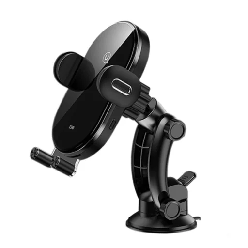 USAMS Induktív Telefontartó US-CD131 15W Automatikus Szélvédő/Műszerfal fekete - 1