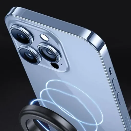 USAMS US-ZJ075 univerzális mágneses autós tartó szellőzőrácsra fekete - 5