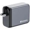 Verbatim GaN 200W Fali Töltő 3xUSB-C/USB-A + EU/UK/US Adapter GNC-200 32204 thumbnail