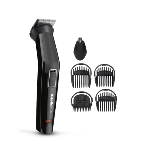 BaByliss MT725E 6az1-ben arc- és testszőrtelenítő készlet, fekete - 1