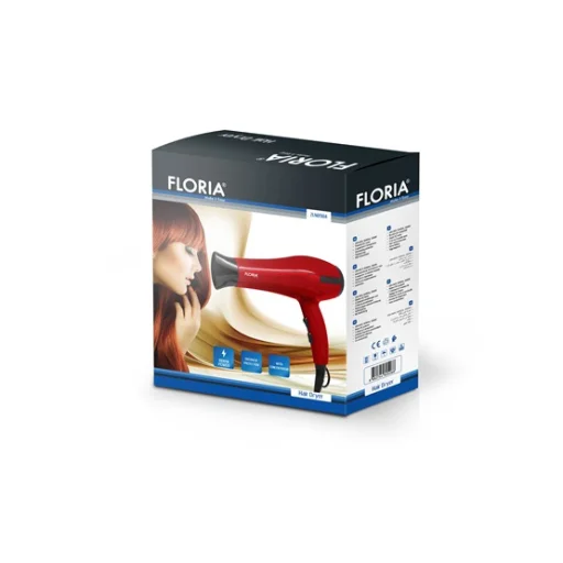 HAZ Floria ZLN8984 Hajszárító - 2000W - piros - 2