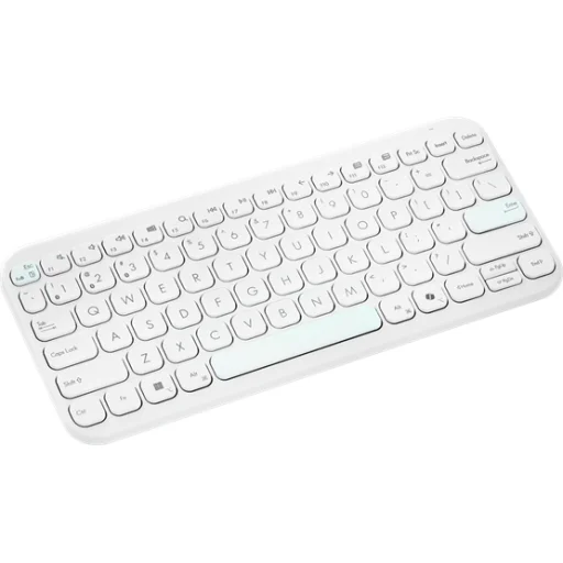 BILL ASUS Marshmallow KW100 vezeték nélküli billentyűzet - HU layout - Iridescent White - 4