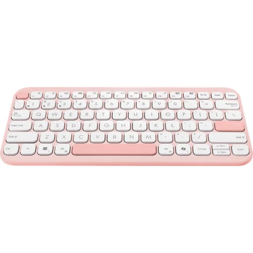BILL ASUS Marshmallow KW100 vezeték nélküli billentyűzet - HU layout - Rose Clay - 2
